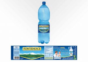 Etichetta per Fontenoce Acqua Minerale